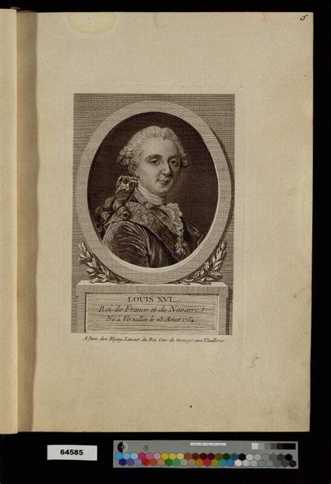 Louis Xvi Roi De France Et De Navarre Ne A Versailles