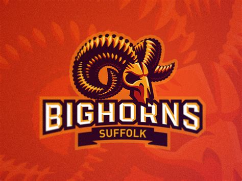 Bighorns Logo Mascot Design Sports Logo