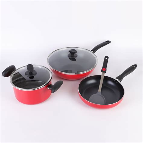 stick cooking pot cookware set fairyhome