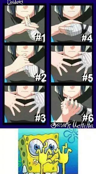 Image Result For Naruto Hand Signs For Chidori Level 3 Personajes De