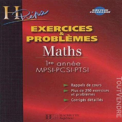 Maths Re Ann E Mpsi Pcsi Ptsi Exercices Probl Mes En France Sexiz Pix