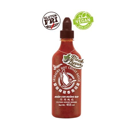 Sriracha Chili Sauce 61 Black Pepper Flying Goose 455ml