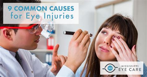 Common Causes For Eye Injuries Mississippi Eye Care