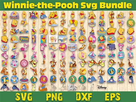 Winnie The Pooh Svg Winnie The Pooh Bundle SVG Winnie The Pooh MEGA