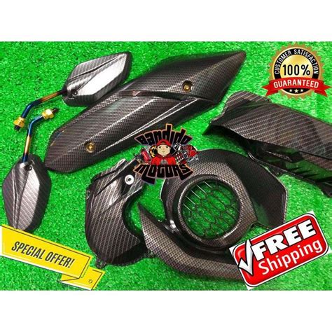 HYDRO DIP CARBON 5 PARTS SET MIO I 125 MIO SOUL I 125 Lazada PH