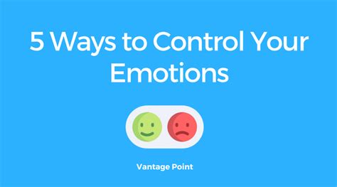 5 Ways To Control Your Emotions And Develop A Healthier Mindset