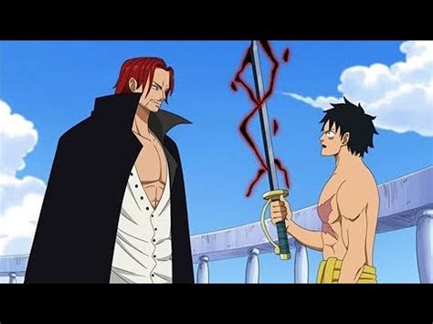 Luffy Recebe A Espada Gryphon De Shanks Para Aprimorar O Haki Do Rei Em