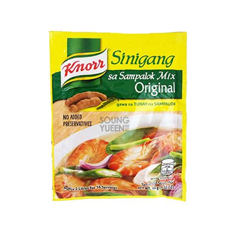 Knorr Sinigang Sa Sampalok Mix Original 44g Soungyueen