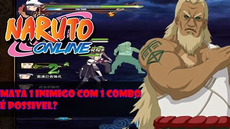 Naruto Online 3º Raikage Ninja Com Mais Dano Do No Youtube