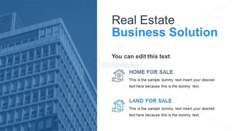 Business Solutions Template For Property Development Slidemodel