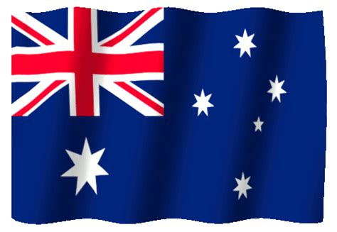 Australia Flag Wave - Free GIF on Pixabay