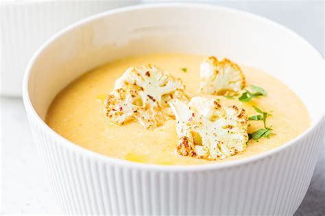 Roast Cauliflower and Cumin Soup