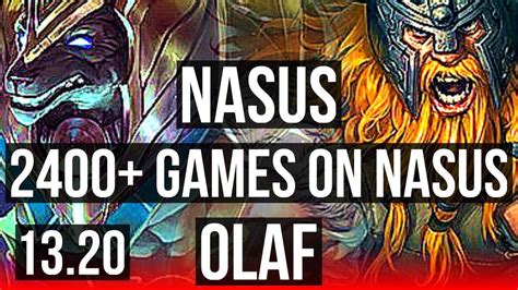 Nasus Vs Olaf Top Games M Mastery Kr Master