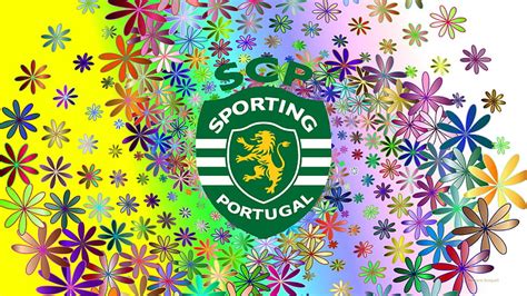 1366x768px 720p Free Download Sporting Cp Sport Emblem Portugal Lisbon Logo Sporting