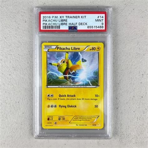 Pikachu Libre Psa 9 Cartas Pokemon Tcg Psa MercadoLibre