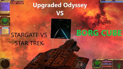 Stargate Vs Star Trek Asguard Weapon Enhanced Human Odyssey Ship Takes