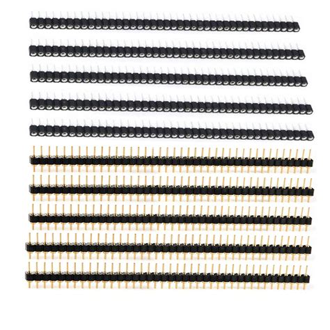 254mm 01 1x40pin Circular Male And Female Socket Pin Row