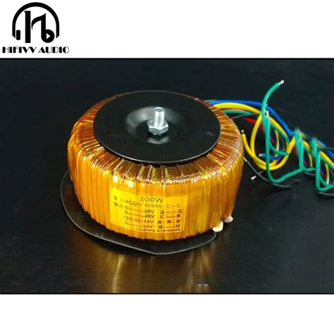 200w Toroidal Core Transformer Circular Transformer For Power