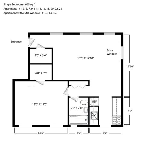 Drawing Windows On Floor Plan - floorplans.click