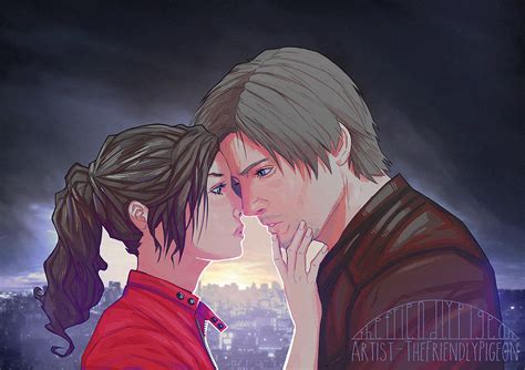 Claire Redfield And Leon S Kennedy On Tumblr