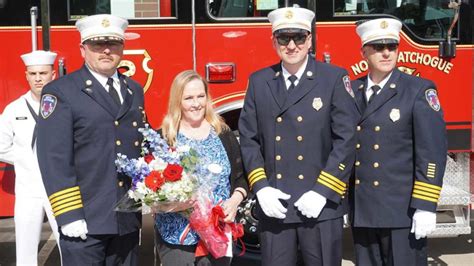 North Patchogue Fire Department Truck Dedication Lt Michael P Murphy Navy Seal Museum