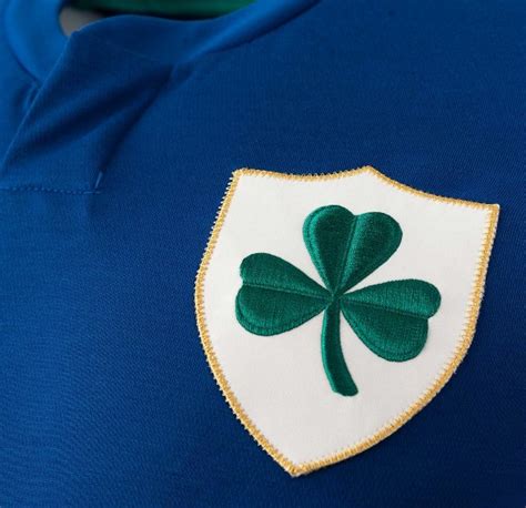 Blue Ireland Soccer Centenary Jersey Irish Th Anniversary Kit