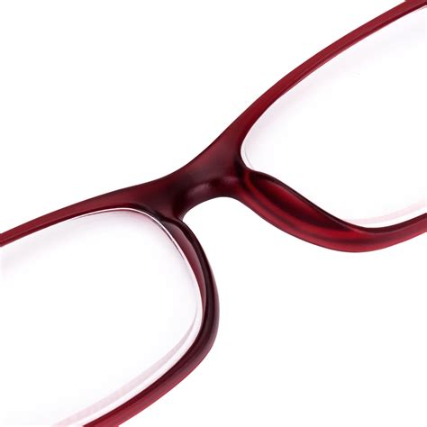 Red Reading Glasses Spectacles For Men Women Ready Readers