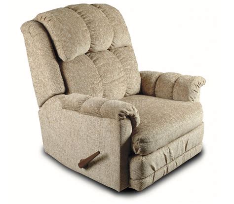 Durable Chenille Cover Contemporary Deluxe Rocker Recliner