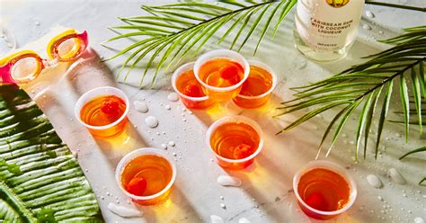 Malibu Jello Shots Recipe Shot Recipes Malibu Jello Shots Coconut Rum