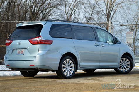 2015 Toyota Sienna Xle Premium Awd Review Web2carz