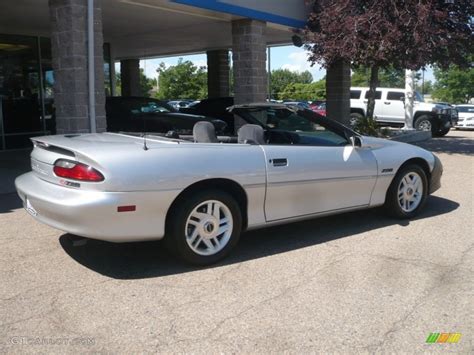 Sebring Silver Metallic 1996 Chevrolet Camaro Z28 Convertible Exterior