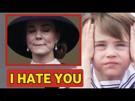 Watch Prince Louis Angrily Insults Mother Kate After She Cancelled