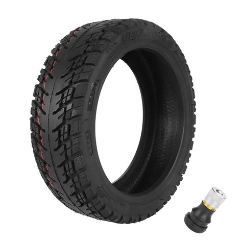 10 Inch 255x70 Tubeless Tire 10x250 65 Off Road Tyres Fit For Electric Scooter Tirenozzle