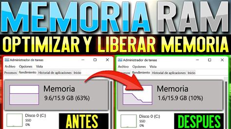 Como Liberar Y Optimizar MEMORIA RAM En Windows 10 Y 11 Liberar Y