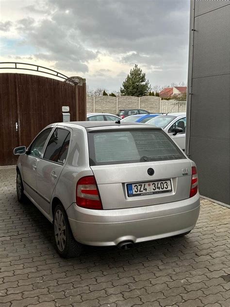 Bazar prodej Škoda Fabia hatchback 1 9 tdi facelift RS 96kW manuál