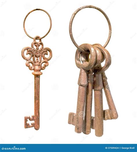 Old Keys On Ring Stock Images Image 37509424