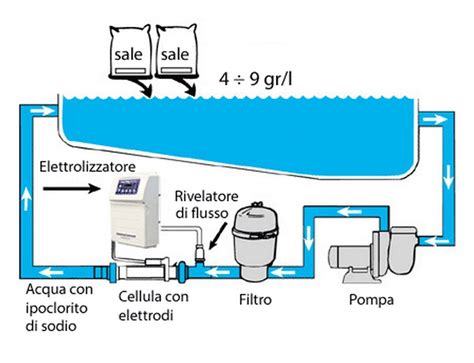 Un Sistema Di Disinfezione Dellacqua Delle Piscine Senza Luso Delle