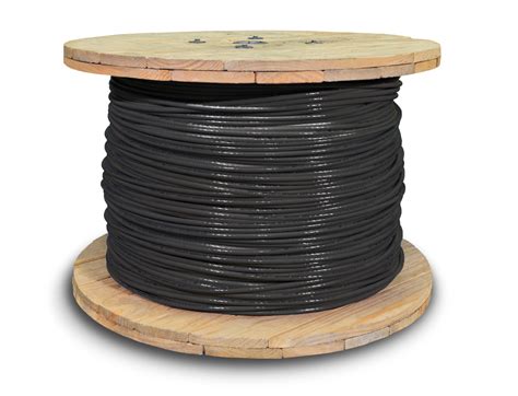 Xhhw 2 3 Awg Stranded Black Copper Building Wire 1000 Ft Reel Order By The Foot 1 Ft Minimum