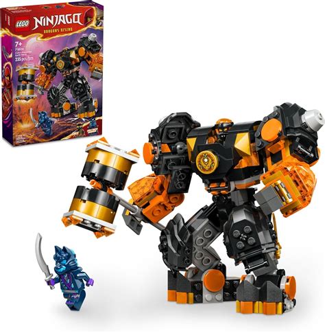 Amazon Lego Ninjago Cole S Elemental Earth Mech Mini Ninja Juguete