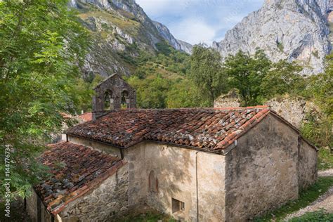 San Mart N Church In Bulnes In The Picos De Europa One Of The Remotest