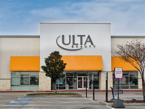 ULTA Beauty Storefront Exterior And Parking Lot In Houston TX