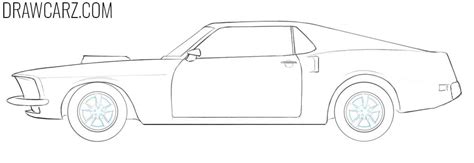 How To Draw A Classic Car