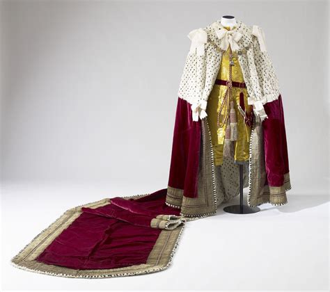 Coronation Robe Of George Iii Made By Ede And Ravenscroft It Is Made Up