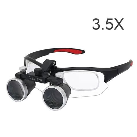 Couleur X Noir Loupes Dentaires Loupe Binoculaire Ultral G Re Pour