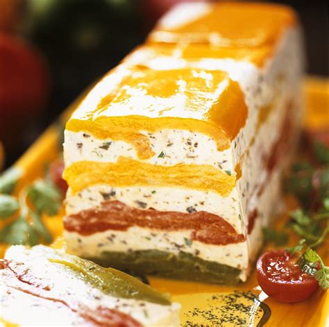 Frischkäse Paprika Terrine Rezept Eat Smarter