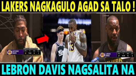 Breaking Lakers Nagkagulo Agad Matapos Matalo Sa Kings Lebron