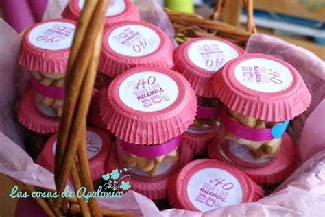 Detalles Y Dulces Para Una Fiesta De Los 40