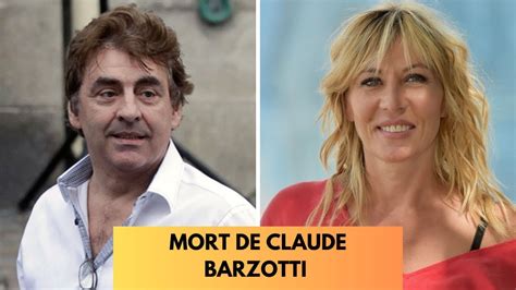 Mort de Claude Barzotti Bouleversée Mathilde Seigner brise le