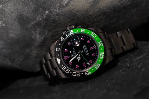 Rolex Joker Limited Edition Black Venom Dlc Pvd Black Venom