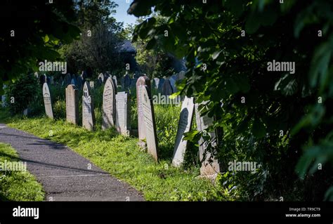 Holy Trinity Church Cemetary Barnstaple Stock Photo Alamy